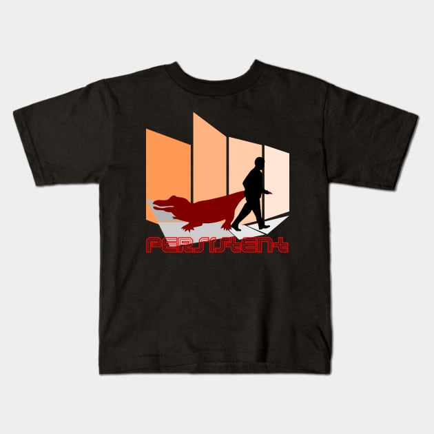 persistent Kids T-Shirt by taniplusshop